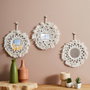 Home Deco Factory JGO. 3 ESPEJOS BOHO H.28 CM