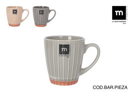 Inde Taza de Café Cortado Melody, 220 ml, Cerámica, 7.7 cm de Diámetro x 8.6 cm de Alto (36 Unidades)