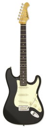 Guitarra Eléctrica Aria Stg-62 Negra