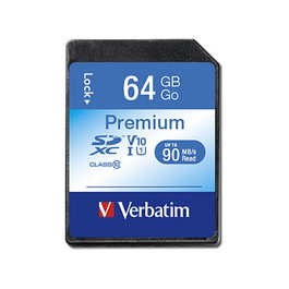 Verbatim Premium SDXC C10/U1 64GB