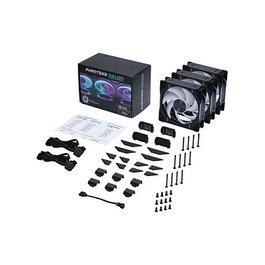 Phanteks D30-120 PWM Regular 120 mm, Pack de 3, schwarz