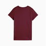 Camiseta de Manga Corta Mujer Puma Essentials Small Rojo Oscuro L
