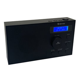 Denver DAB-51B Radio DAB/FM con pantalla LCD