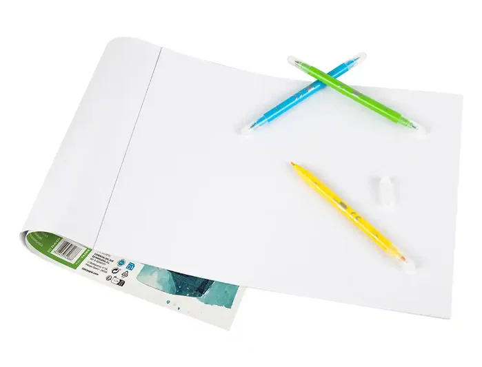 Liderpapel Bloc Dibujo Artístico Encolado 230x325mm 20 Hojas 180 g/m² Blanco Sin Recuadro