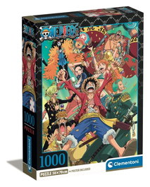 Clementoni Puzzle One Piece Luffy & Friends 1000 piezas
