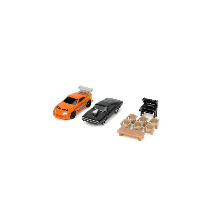 JADA TOYS Réplica Diorama Casa Toretto Fast & Furious con 2 Nano Vehículos Metalizados JADA TOYS Réplica Diorama Casa Toretto Fast & Furious con 2 Nano Vehículos Metalizados