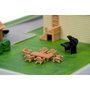 JADA TOYS Réplica Diorama Casa Toretto Fast & Furious con 2 Nano Vehículos Metalizados
