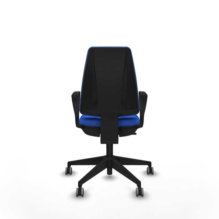 PIQUERAS Y CRESPO Silla de oficina Elche Azul con mecanismo Contacto permanente básico PIQUERAS Y CRESPO Silla de oficina Elche Azul con mecanismo Contacto permanente básico