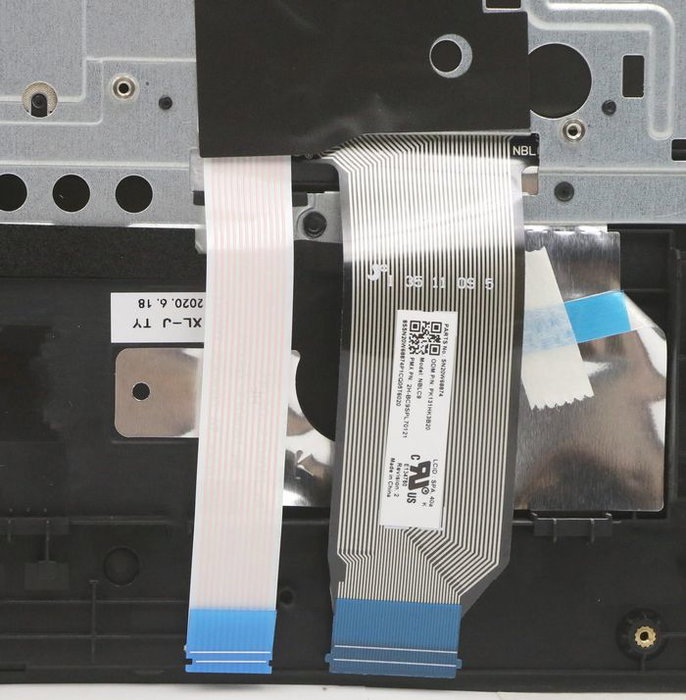 Lenovo Mars 1.0 INTEL FRU MECH_ASM Teclado con C cover retroiluminado español negro