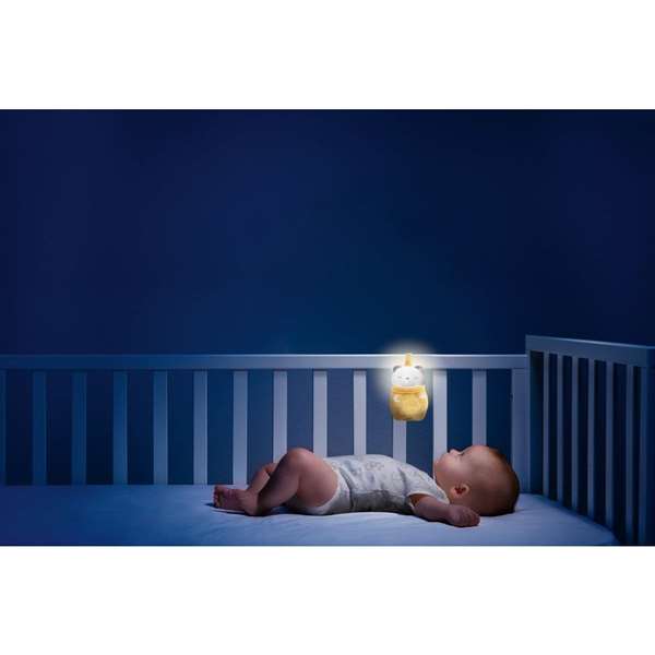 Chicco Sonajero Electrónico Osito Día y Noche con Luces y Melodía para Bebé 0+ Meses, Incluye Pilas LR44, 9x3x11,5 cm