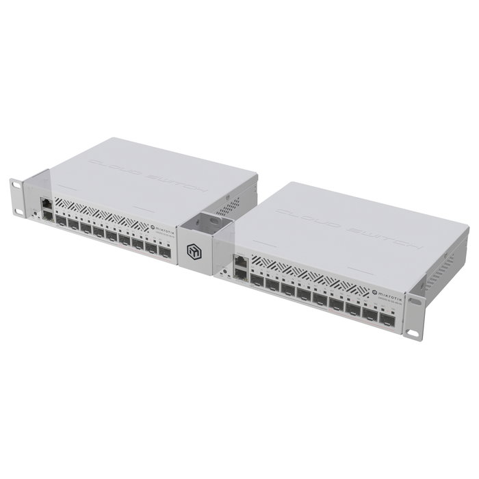 MikroTik RMK-2/10 Kit de montaje de rack 1U Dual/10 pulgadas