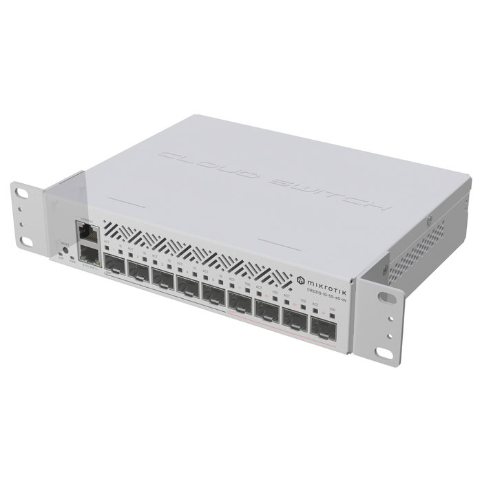 MikroTik RMK-2/10 Kit de montaje de rack 1U Dual/10 pulgadas