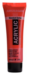 Amsterdam Standard Series Colores Acrílicos Tubo 20 ml Rojo Pyrrole 315