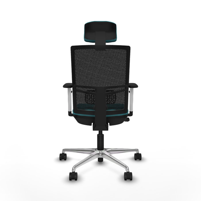 PIQUERAS Y CRESPO Silla de oficina Yunquera Turquesa y Negro PIQUERAS Y CRESPO Silla de oficina Yunquera Turquesa y Negro