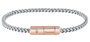 Maserati JM223ATK24 Pulsera de Acero Inoxidable Gris con Gema Azul