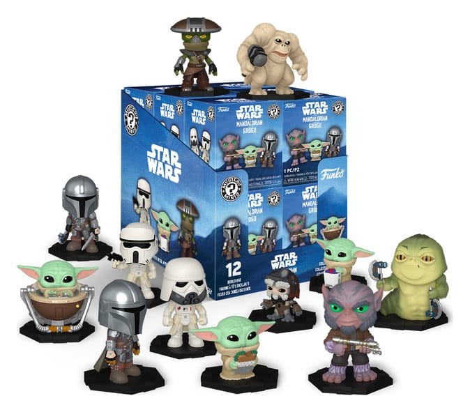 Funko Star Wars Mystery Minis Minifiguras Serie 2 The Mandalorian and Grogu Expositor (12) Funko Star Wars Mystery Minis Minifiguras Serie 2 The Mandalorian and Grogu Expositor (12)