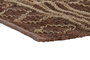 DKD Home Decor Alfombra Marron Yute Cuero Algodón 180 x 120 cm Tejido Polyester