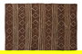 DKD Home Decor Alfombra Marron Yute Cuero Algodón 180 x 120 cm Tejido Polyester