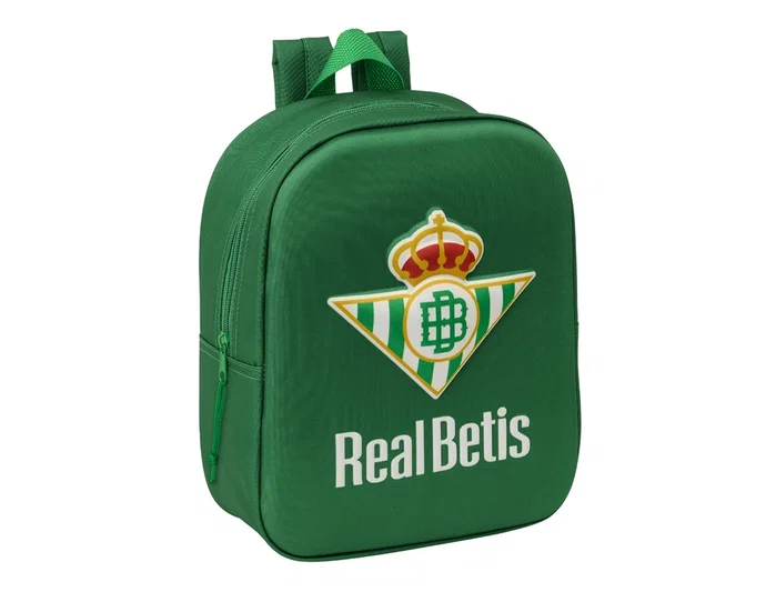 Safta Mochila de Guardería 3D Real Betis Balompié con Bolsillo