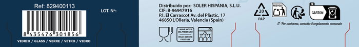 La Mediterranea Set de 3 Tazas de Café Napoli Abstracto 8 cl (24 Cajas)माही