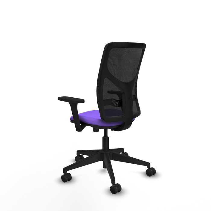 PIQUERAS Y CRESPO Silla de oficina Motilla con mecanismo Sincro/Traslack, Lila y Negro PIQUERAS Y CRESPO Silla de oficina Motilla con mecanismo Sincro/Traslack, Lila y Negro
