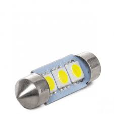 Bombilla LEDs Festoon 3 X Alta Luminosidad 36Mm - Blanco Bombilla LEDs Festoon 3 X Alta Luminosidad 36Mm - Blanco