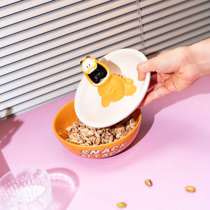 Erik Bowl Snack 3D Garfield 16,2x13x16,2cm Dolomita