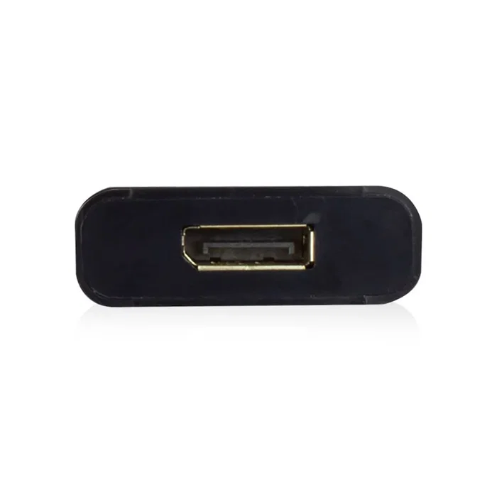 Ewent EW9825 Adaptador USB Tipo C a DisplayPort (Macho-Hembra) 4K 60Hz, Cable 0.15 m Negro