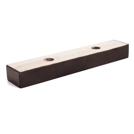 Q&Q Pata de Madera de Haya Tozo 22x2.5x4 cm Wengue