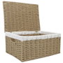 Home Deco Factory Juego de 3 Cajas de Almacenamiento con Tapa