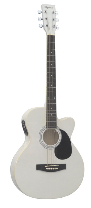 Daytona Guitarra Acústica Electrificada Daytona A401Cewh Blanca