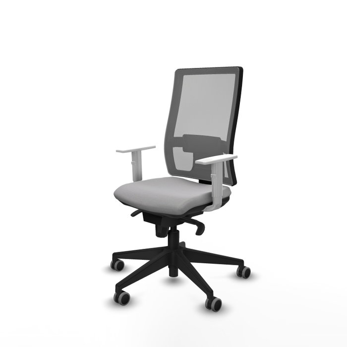 PIQUERAS Y CRESPO Silla de oficina Horna con mecanismo Sincro, Gris PIQUERAS Y CRESPO Silla de oficina Horna con mecanismo Sincro, Gris