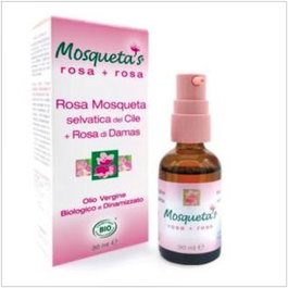 MOSQUETA'S Aceite de Rosa Mosqueta y Rosa Damascena 30Ml. Bio Regenerador de Piel