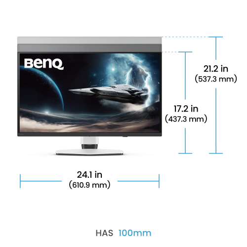 BenQ MOBIUZ EX271QZ Monitor Gaming QD-OLED 26.5 pulg 2K 500Hz BenQ MOBIUZ EX271QZ Monitor Gaming QD-OLED 26.5 pulg 2K 500Hz