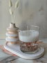 Aberto Design Set de Velas de Concreto 34ST con Vela de Soya para Hogar y Decoración Elegante