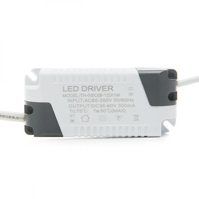 Placa LED 12W 1200Lm 2700K Cuadrada Niquel Satinado 50.000H [GL-CL-S12N-WW]