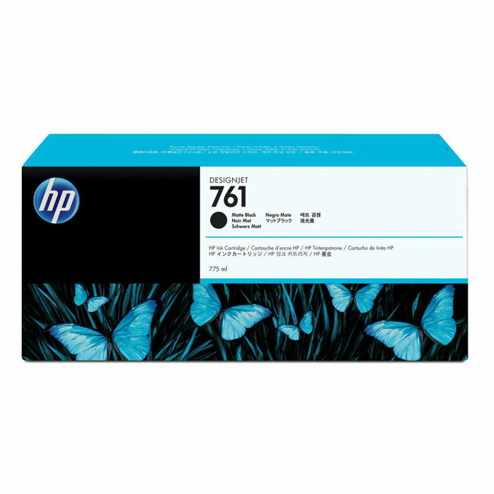 HP Cartucho de tinta DesignJet 761 Negro Mate 775ml CM997A HP Cartucho de tinta DesignJet 761 Negro Mate 775ml CM997A