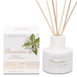 L'Erbolario Osmanthus Aceite para Leños Fragancia Floral - Mikados 155 ml
