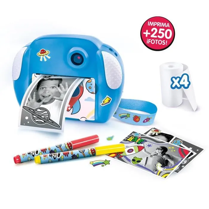Canal Toys CLK 011 Photo Creator Cámara de Impresión Instantánea Junior Tema Cohetes