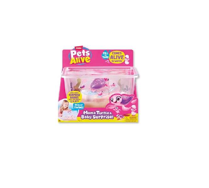 Zuru Pets Alive Mamá Tortuga y Bebé Sorpresa con Sonidos Zuru Pets Alive Mamá Tortuga y Bebé Sorpresa con Sonidos