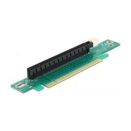 DeLOCK Riser PCIe x16 con ángulo de 90° izquierda