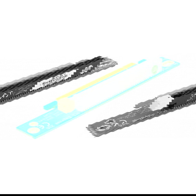 DeLOCK Riser PCIe x16 Interno para PC, Tarjeta de Extensión Alámbrica 1U, Conectar y Usar