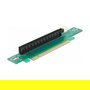DeLOCK Riser PCIe x16 Interno para PC, Tarjeta de Extensión Alámbrica 1U, Conectar y Usar