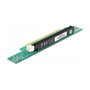 DeLOCK Riser PCIe x16 con ángulo de 90° izquierda