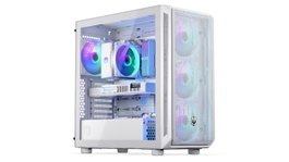 Endorfy Arx 700 White ARGB Caja Torre Media ATX USB-C, Blanca, Ventilación 8x Ventiladores