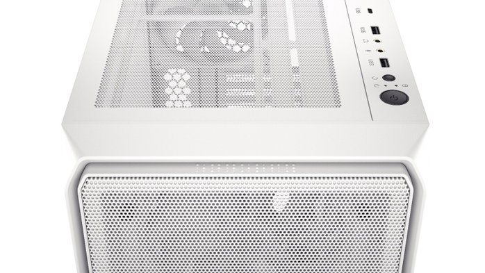 Endorfy Arx 700 White ARGB Caja Torre Media ATX USB-C, Blanca, Ventilación 8x Ventiladores