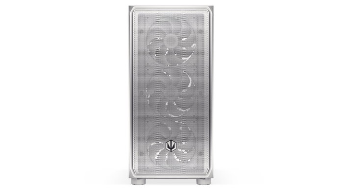 Endorfy Arx 700 White ARGB Caja Torre Media ATX USB-C, Blanca, Ventilación 8x Ventiladores