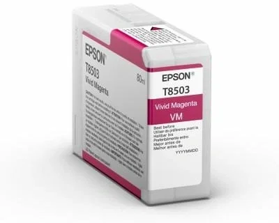 Epson T8503 Cartucho de Tinta Magenta Vivo 80 ml para SureColor SC-P800