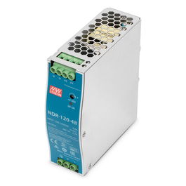 Digitus Fuente de Alimentación Industrial 48V DC 120W Carcasa Metálica, Adaptador de Corriente, 90-264V AC, Alta Eficiencia 88%, Protección Sobrecarga