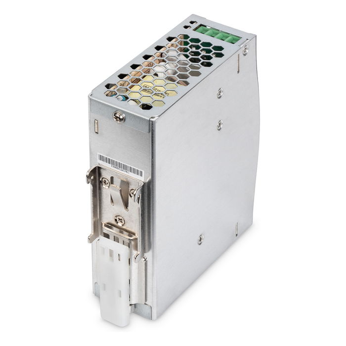 Digitus Fuente de Alimentación Industrial 48V DC 120W Carcasa Metálica, Adaptador de Corriente, 90-264V AC, Alta Eficiencia 88%, Protección Sobrecarga